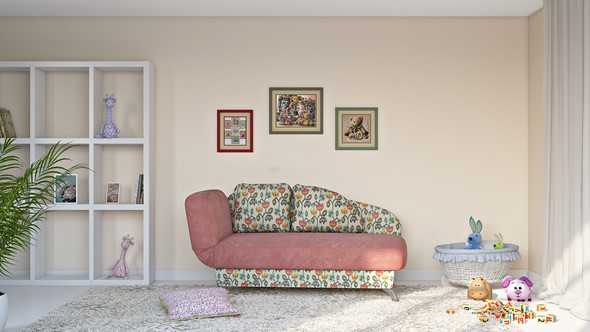 Детский диван Колибри-3 в Пензе - изображение