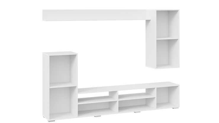 Гостиный гарнитур Моретти (Белый, Белый глянец) в Пензе - изображение 3