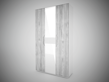 Шкаф 3-дверный Сорренто 3 с зеркалами в Пензе