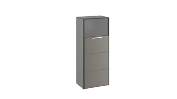 Шкаф Наоми комбинированный одностворчатый, цвет Фон серый, Джут ТД-208.07.28 в Пензе