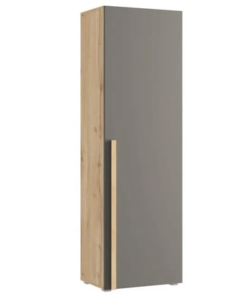 Шкаф однодверный Виллитус М2 дуб вотан/графит в Пензе - изображение