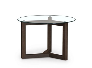Круглый столик Оникс-8, Венге/Прозрачное стекло в Пензе