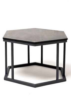 Интерьерный стол Женева  цвет серый гранит Артикул: RC658-50-50-4sis в Пензе - изображение