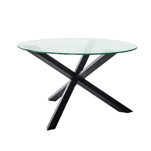 Круглый столик Оникс-3, Венге/Прозрачное стекло в Пензе