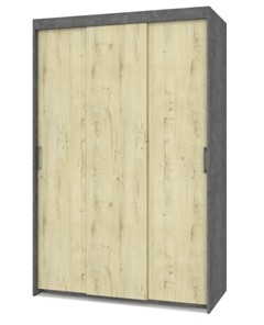 Шкаф 3-х дверный Томас Т31, Камень темный/Ирландский дуб в Пензе