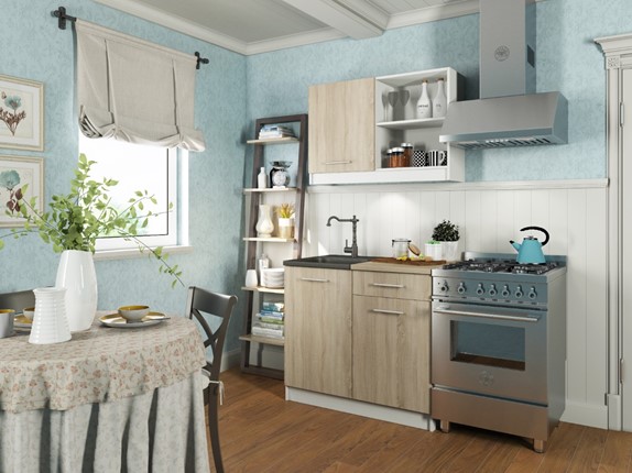 Кухонный гарнитур Алиса Мини 1000 в Пензе - изображение