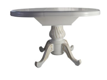 Кухонный стол раскладной Ф-100(130), на одной ножке, (стандартная покраска) в Пензе - предосмотр 2