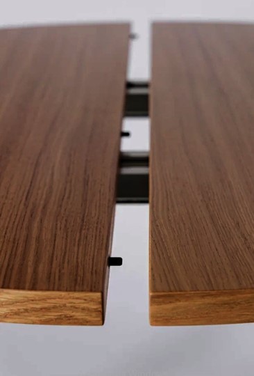 Кухонный стол круглый Шпон Дуба д. 100 см МДФ в Пензе - изображение 11