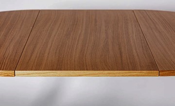 Кухонный стол круглый Шпон Дуба д. 100 см МДФ в Пензе - предосмотр 14