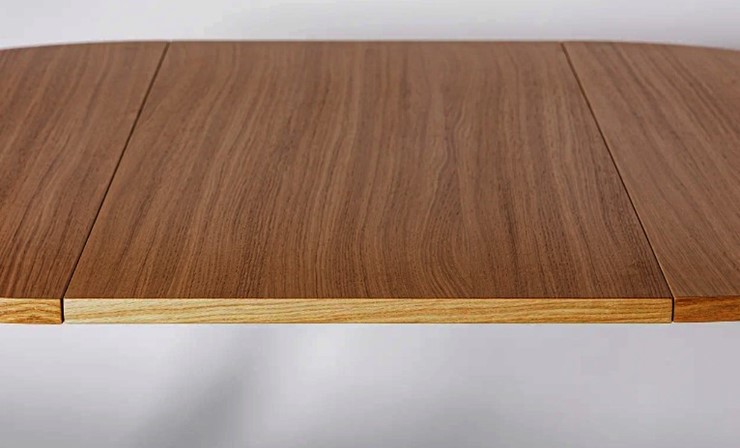 Кухонный стол круглый Шпон Дуба д. 100 см МДФ в Пензе - изображение 14