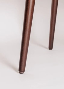 Кухонный стол круглый Шпон Ореха д. 90 см МДФ ножки орех в Пензе - предосмотр 5
