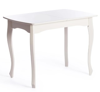 Стол обеденный Caterina Provence, бук/мдф, 100+30x70x75, Ivory white арт.19129 в Пензе