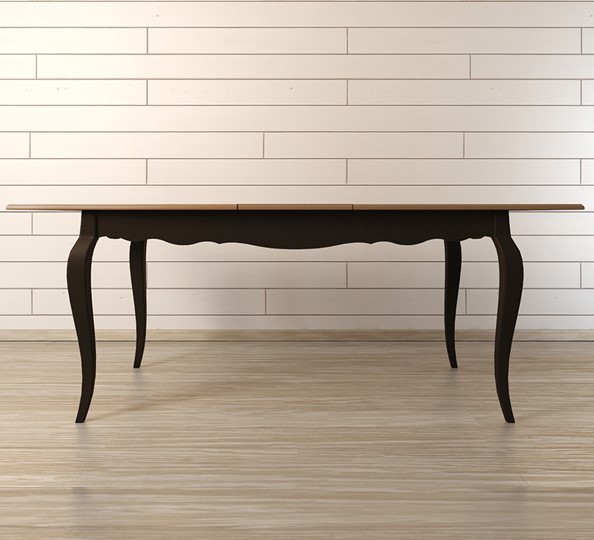Кухонный стол раскладной Leontina (ST9338BLK) Черный в Пензе - изображение 1