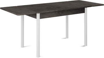 Кухонный раскладной стол Милан-2 EVO, ноги белые, серый камень в Пензе - предосмотр 1