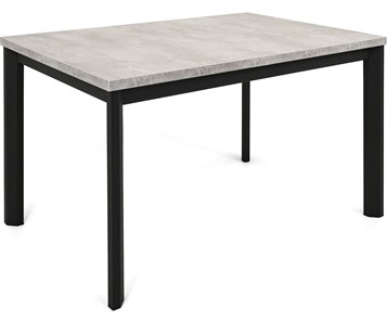 Раздвижной стол Нагано-2L (ноги черные, светлый цемент) в Пензе