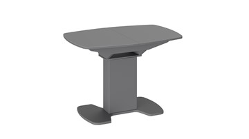 Раздвижной стол Портофино (СМ(ТД)-105.01.11(1)), цвет Серое/Стекло серое матовое LUX в Пензе - предосмотр