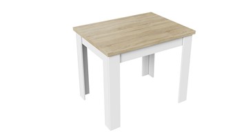 Кухонный стол раскладной Промо тип 3 (Белый/Дуб сонома светлый) в Пензе