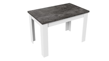 Обеденный раздвижной стол Промо тип 4 (Белый/Ателье темный) в Пензе