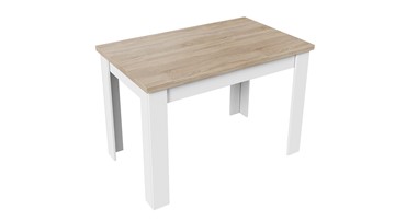 Кухонный раздвижной стол Промо тип 4 (Белый/Дуб сонома светлый) в Пензе