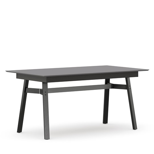Обеденный стол 1600 Элиот ЛД 414.100.000, Оникс Серый/Чёрный в Пензе - изображение 1