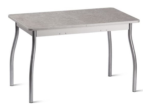 Раздвижной стол Орион.4 1200, Пластик Урбан серый/Металлик в Пензе - изображение