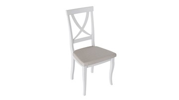 Обеденный стул Лион 2 (Белый матовый/тк № 110) в Пензе