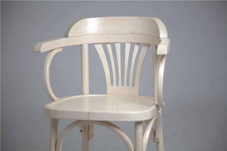 Барный стул 650 твердый (беленый дуб) в Пензе - изображение 3