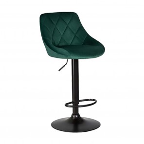 Барный стул с мягкой спинкой Престиж  WX-2397 велюр зеленый в Пензе