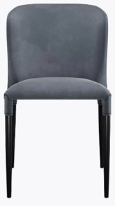 Обеденный стул dikline 275 С103 серый ножки черные в Пензе
