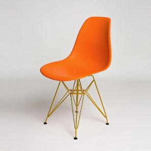 Обеденный стул DSL 110 Gold (оранжевый) в Пензе
