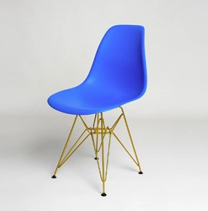 Обеденный стул DSL 110 Gold (синий) в Пензе