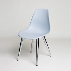 Обеденный стул DSL 110 Milan Chrom (светло-серый) в Пензе