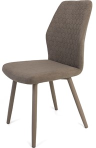 Обеденный стул Кальяри, ноги мокко круглые XL (R32)/велюр T173 Капучино в Пензе