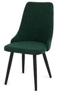 Обеденный стул Клэр (Изумрудный Т189/ноги черные) в Пензе