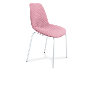 Обеденный стул SHT-ST29-С22 / SHT-S130 HD (розовый зефир/хром лак) в Пензе