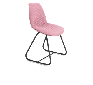 Обеденный стул SHT-ST29-С22 / SHT-S38 (розовый зефир/черный муар) в Пензе