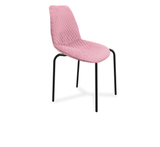 Обеденный стул SHT-ST29-С22 / SHT-S86 HD (розовый зефир/черный муар) в Пензе