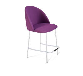 Полубарный стул SHT-ST35 / SHT-S29P-1 (ягодное варенье/хром лак) в Пензе