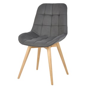 Обеденный стул POLINI Home Verona SD, серый-натуральный в Пензе