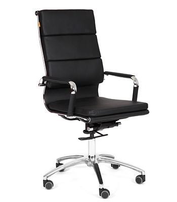 Кресло офисное CHAIRMAN 750 экокожа черная в Пензе - изображение