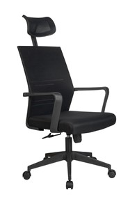 Кресло компьютерное Riva Chair А818 (Черный) в Пензе