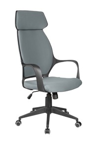 Кресло компьютерное Riva Chair 7272 (Серый/черный) в Пензе