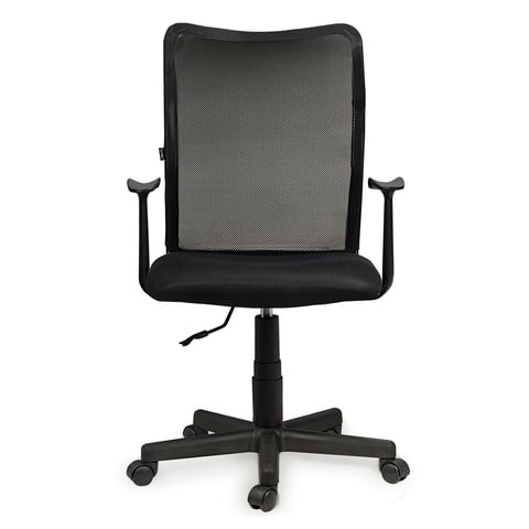 Кресло офисное Brabix Spring MG-307 (с подлокотниками, черное TW) в Пензе - изображение 2
