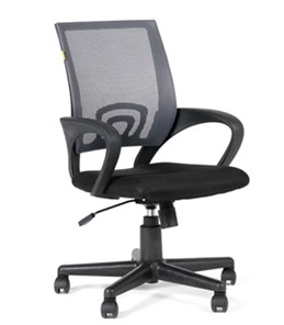Офисное кресло CHAIRMAN 696 black Сетчатый акрил DW63 темно-серый в Пензе - предосмотр