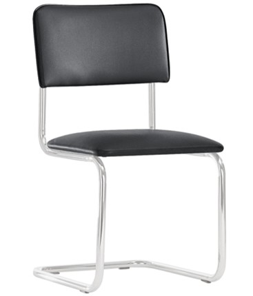 Офисный стул Sylwia chrome P100, кож/зам V4 в Пензе - изображение