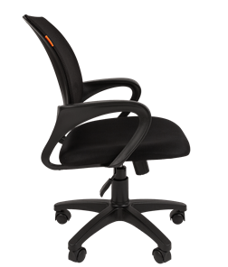 Кресло офисное CHAIRMAN 696 black Сетчатый акрил DW62 черный в Пензе - предосмотр 2