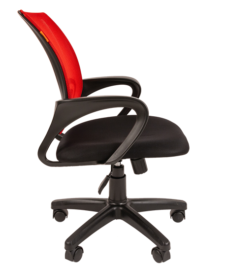 Компьютерное кресло CHAIRMAN 696 black Сетчатый акрил DW69 красный в Пензе - изображение 1