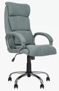 Кресло для офиса DELTA (CHR68) ткань SORO 34 в Пензе