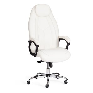 Офисное кресло BOSS Lux, кож/зам, белый, арт.21152 в Пензе