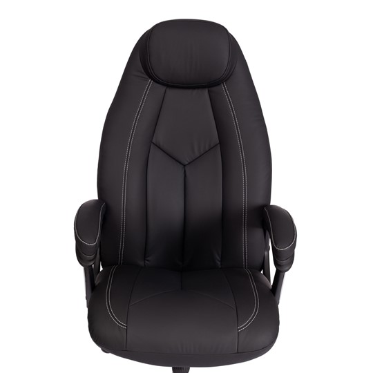 Кресло компьютерное BOSS Lux, кож/зам, черный, арт.21151 в Пензе - изображение 6